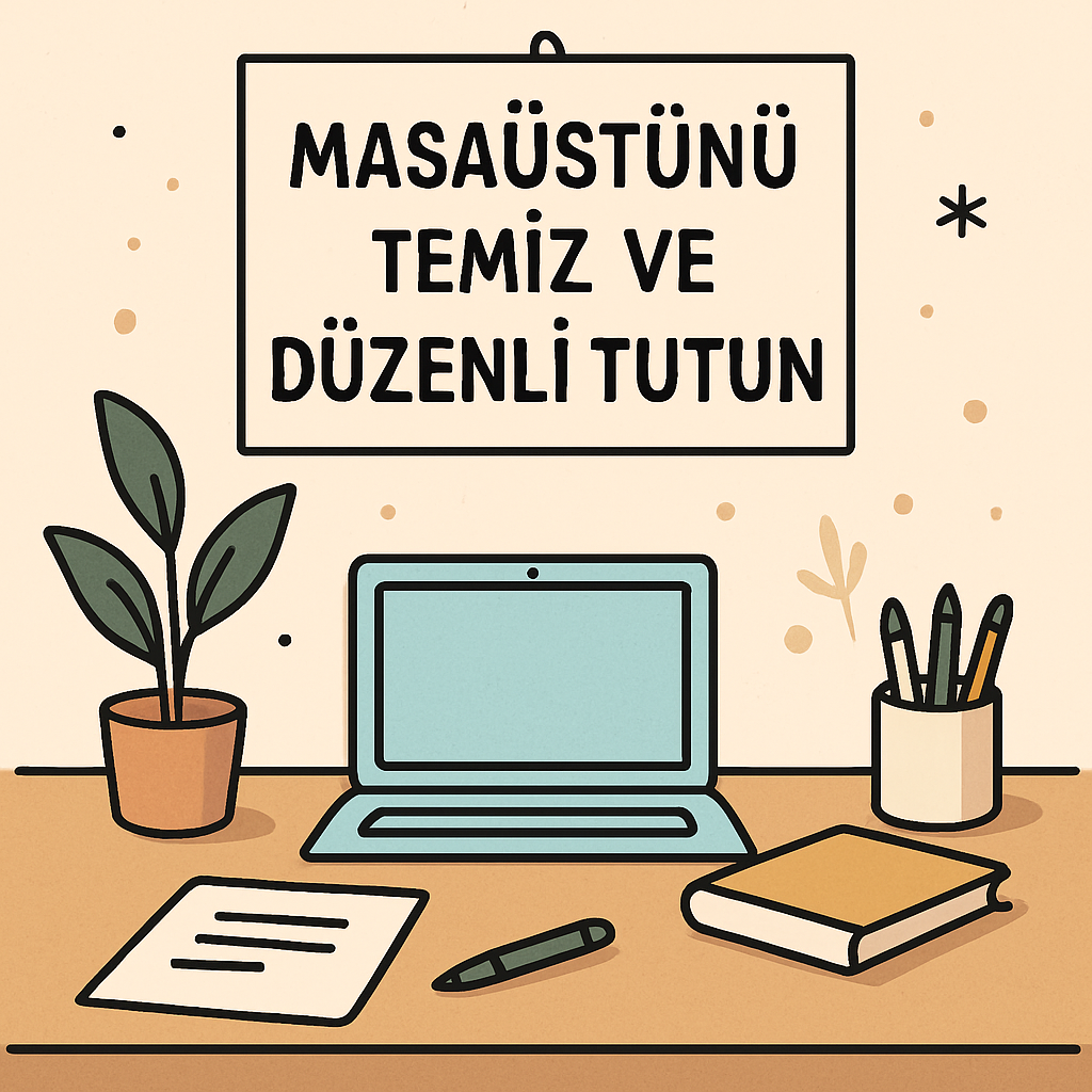 Düzenli masaüstü örneği