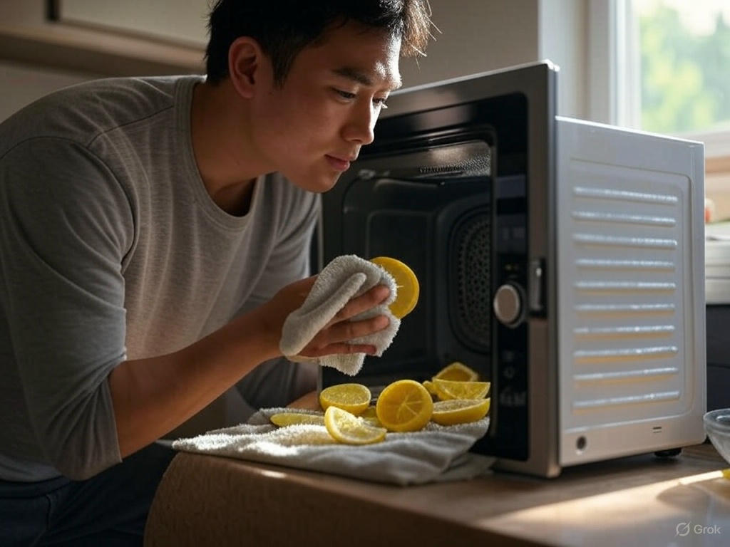 Limon ile Mikrodalga Temizliği